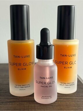 Tan-Luxe Super Glow Night Repair with EXTRA Self-Tan Serum!